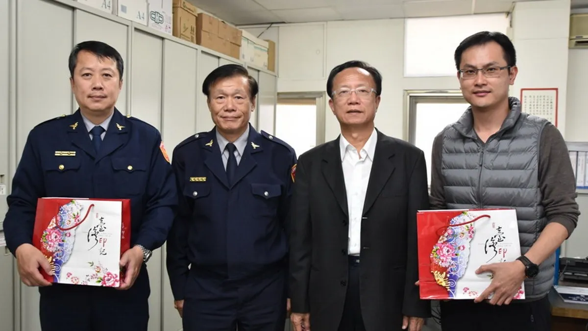 強盜案14小時內偵破 警局長頒「破案茶」獎勵