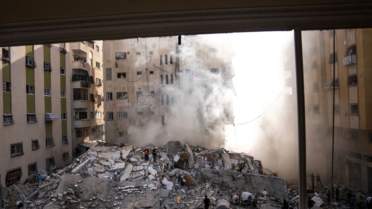 以色列與巴勒斯坦間的衝突持續,引發國際社會關注;郭正亮指出,美國共和黨主導的眾議會近日通過援助以色列預算案,預算中並不包含烏克蘭,因而阿拉伯國家將期望轉向中國。(資料照,美聯社) 以色列與巴勒斯坦間的衝突持續,引發國際社會關注;郭正亮指出,美國共和黨主導的眾議會近日通過援助以色列預算案,預算中並不包含烏克蘭,因而阿拉伯國家將期望轉向中國。(資料照,美聯社)