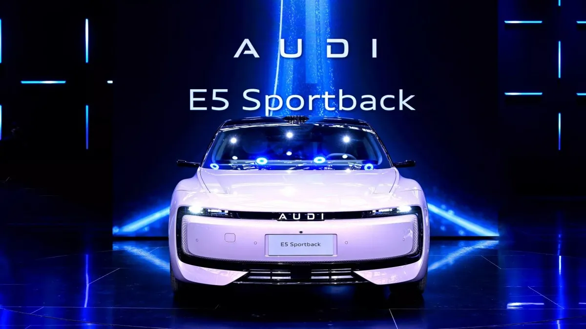 Audi與上汽合資品牌AUDI首款旗艦車型 E5 Sportback正式亮相