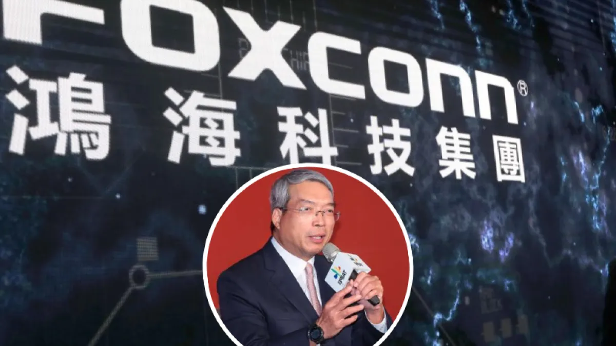 謝金河認為中國查稅富士康和「供應鏈移動」有關,外溢效應也將持續影響美系大廠。(合成圖/AP、顏麟宇攝)