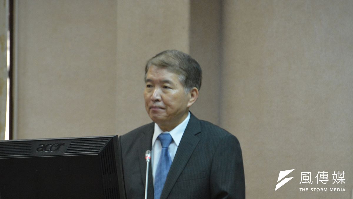 國防部長高廣圻立院國防委員會備詢。(朱明攝) 國防部長高廣圻立院國防委員會備詢。(朱明攝)