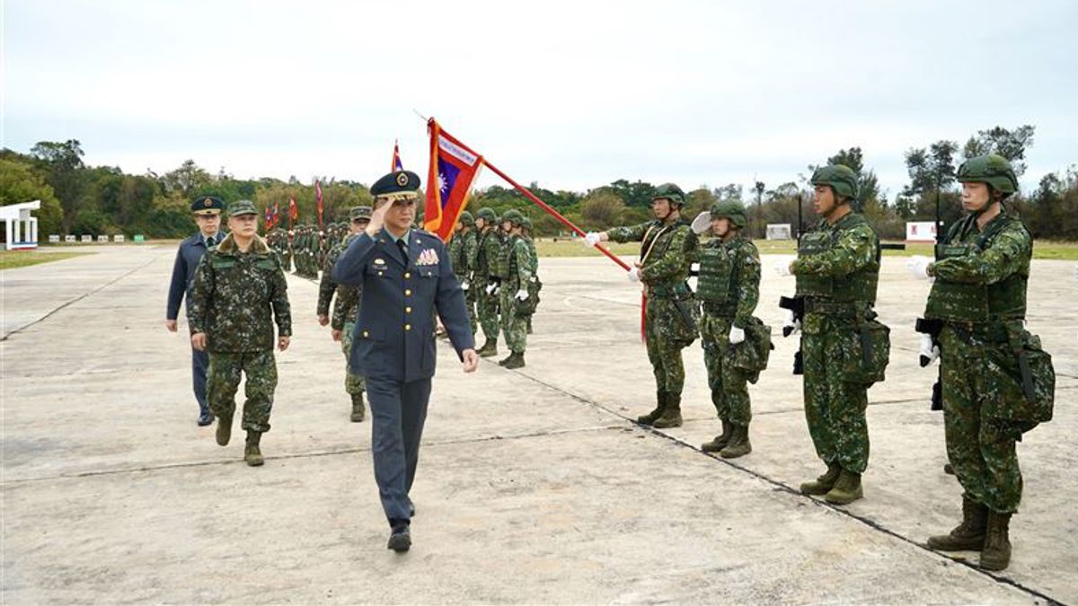 陸軍金門防衛指揮部日前舉行「金門守備大隊步兵第2營編成典禮」。(取自青年日報) 陸軍金門防衛指揮部日前舉行「金門守備大隊步兵第2營編成典禮」。(取自青年日報)