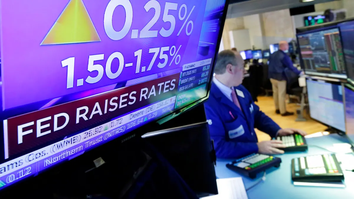 美國聯準會今年首度宣布升息。(美聯社) 美國聯準會今年首度宣布升息。(美聯社)