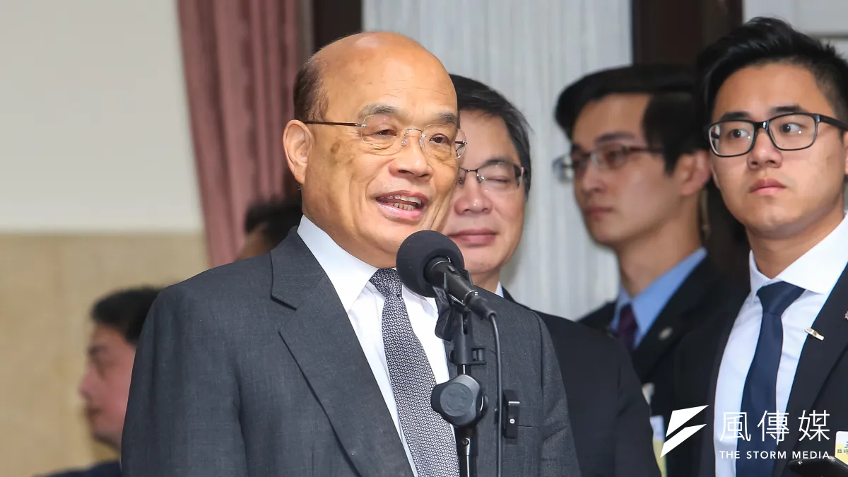 行政院長蘇貞昌下台傳聞不斷,不管藍綠陣營確實有很多人都很想看到他趕快下台。(資料照,顏麟宇攝)