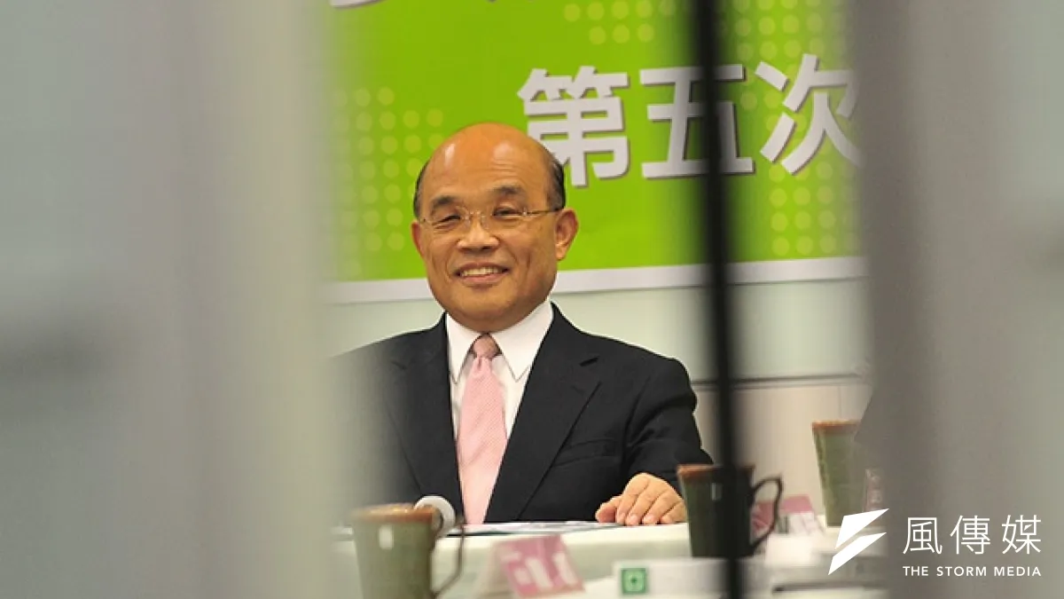 民進黨前主席蔡英文已形同宣布參選,現任黨主席蘇貞昌將面臨重大挑戰,民進黨中央士氣大受影響。(吳逸驊攝)