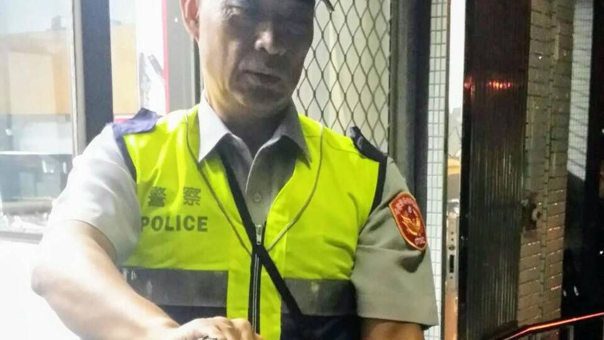 穿山甲穿越馬路 警急救援通知動保處 穿山甲穿越馬路 警急救援通知動保處