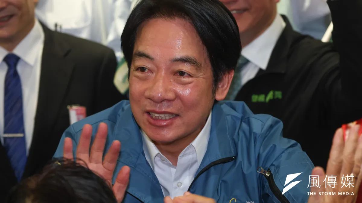 民進黨總統參選人賴清德開啟全台跑透透輔選,近日被發現競選專輯悄悄在各大串流平台上架。(資料照,顏麟宇攝)
