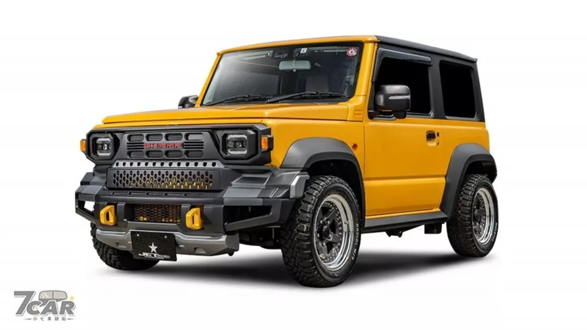 Suzuki Jimny 搭上 Toyota 風格變身,日本改裝廠 ill Garage 推出 CH:AMP 套件重塑越野小鋼砲! Suzuki Jimny 搭上 Toyota 風格變身,日本改裝廠 ill Garage 推出 CH:AMP 套件重塑越野小鋼砲!