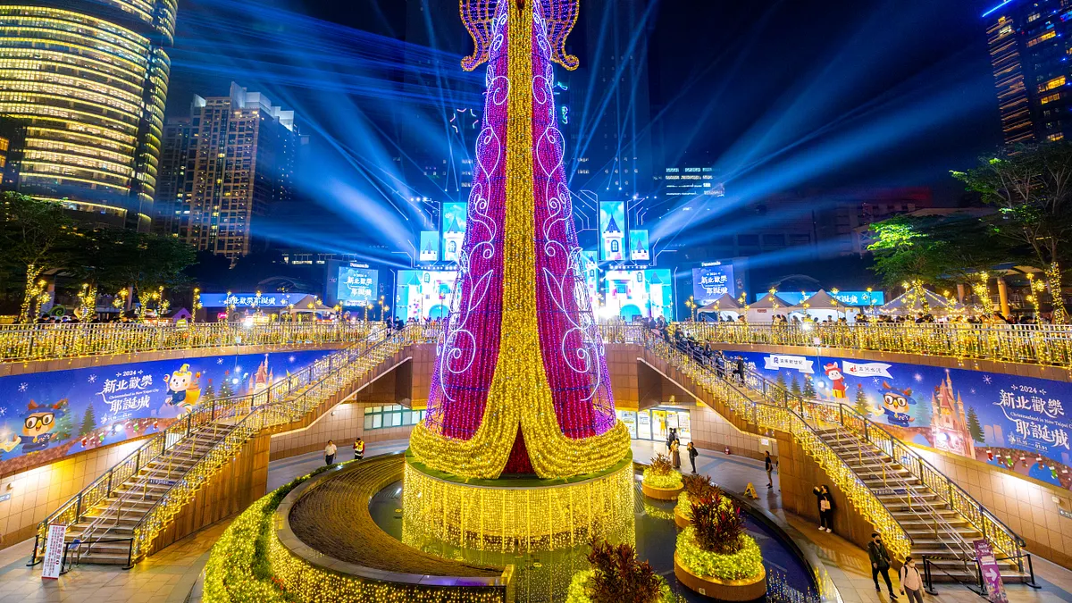 2024年新北クリスマスランドが11月15日に開幕した。(写真/新北市政府観光旅行局提供)