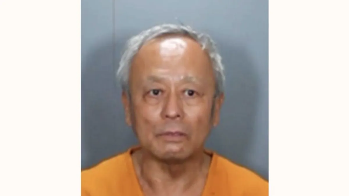 加州台灣長老教會槍擊案的嫌犯周文偉。(美聯社)