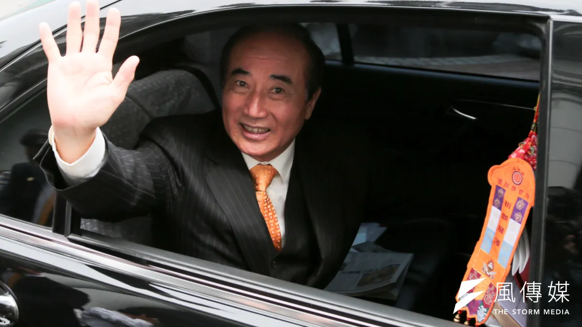 對於洪秀柱的勸進,立法院長王金平上午受訪僅面帶笑容的說,「喔!謝謝她的關心」。(余志偉攝)