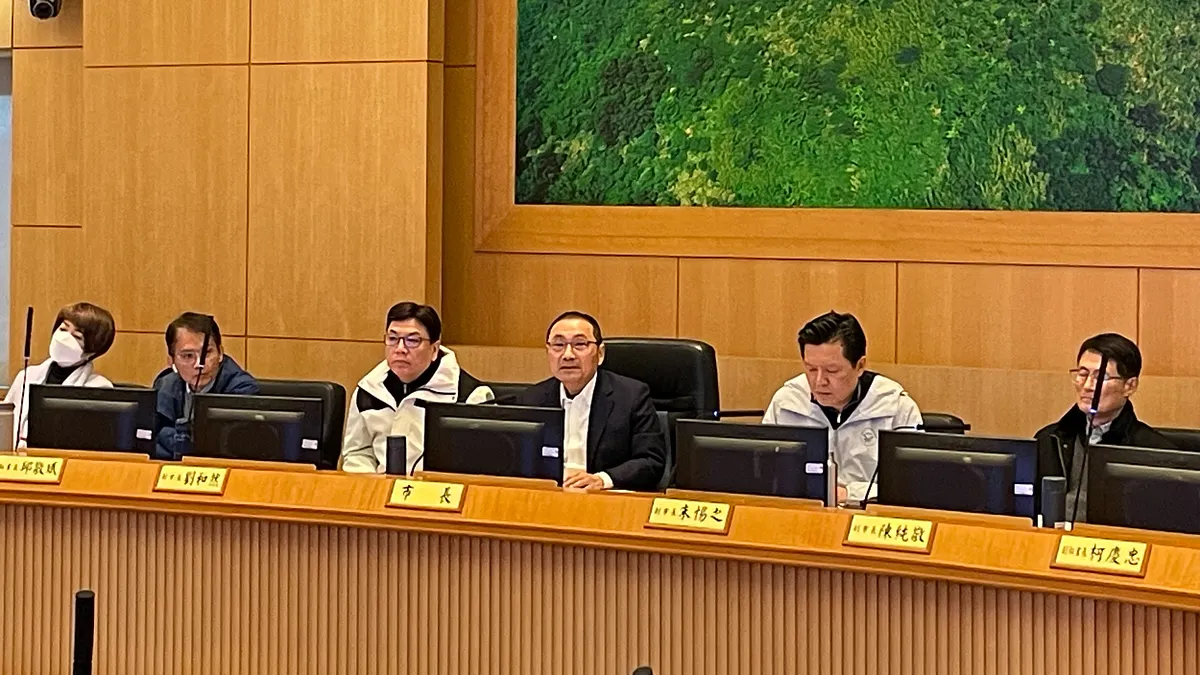 市長侯友宜認為施政首重人民的需求,讓人民過好日子,是最大的目標。(圖/新北市研考會提供)