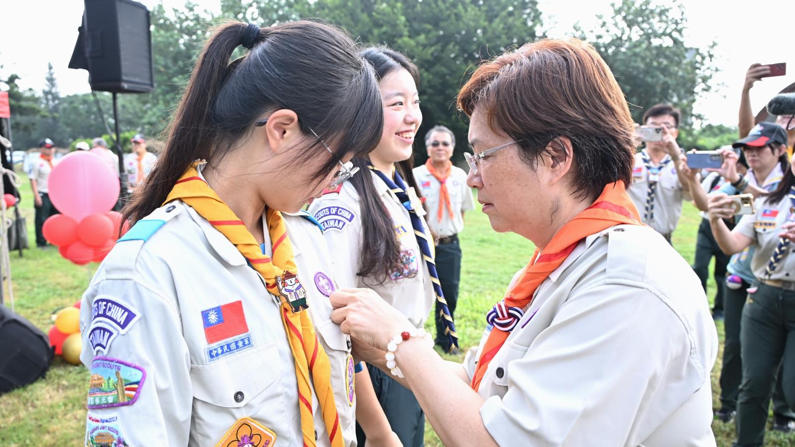 傳承的童軍精神落實於生活 彰化縣府辦115年樂齡童軍家庭親子體驗營
