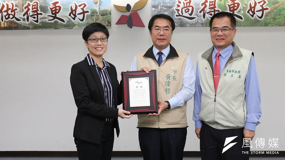 台南市輔導弱勢創業有成,以協助六指媽媽呂梯的創業故事,榮獲行政院金馨獎中性別平等故事獎的殊榮。(圖/徐炳文攝) 台南市輔導弱勢創業有成,以協助六指媽媽呂梯的創業故事,榮獲行政院金馨獎中性別平等故事獎的殊榮。(圖/徐炳文攝)