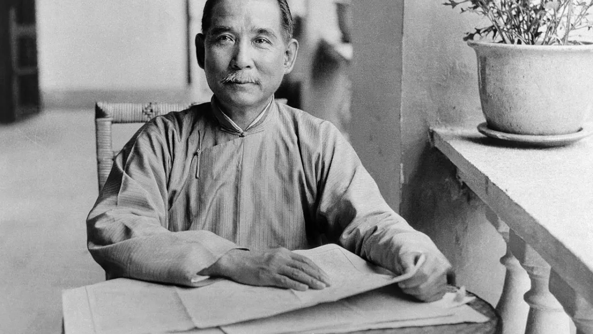 孫中山賦予中國民族主義鮮明的「漢」族色彩,使它變成明確反滿的主張。(取自維基百科)