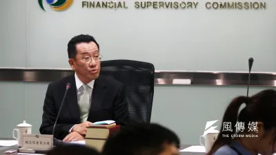 金管會主委顧立雄說,今天有一些學者來,等於由金融總會針對金融產業政策做個報告。(資料照,蘇仲泓攝)