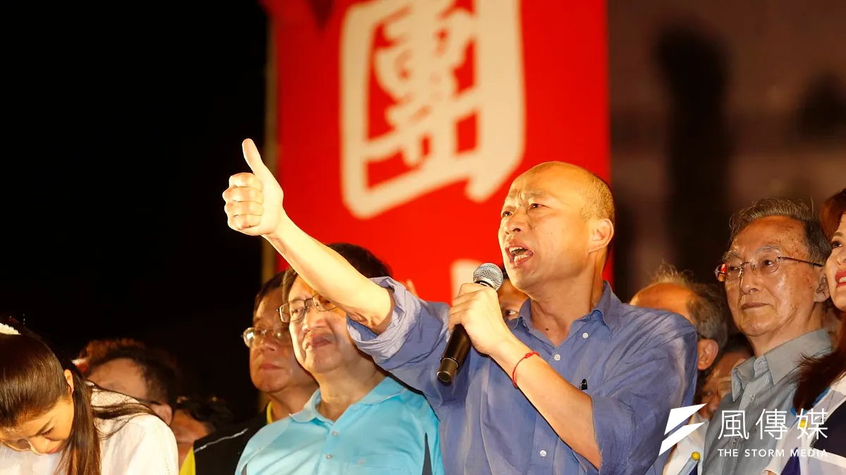 高雄市長韓國瑜在3日播出的電台專訪中表示,他以平常心看待總統初選,但如果國民黨初選過程無法公平、公正、公開,立委選舉也會受到影響。(資料照,新新聞郭晉瑋攝)