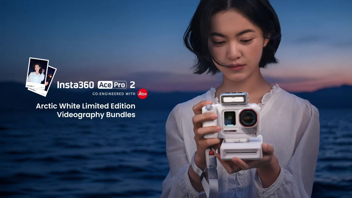 Insta360 Announces Ace Pro 2 Arctic White Videography Bundles, Merging Premium Aesthetics with Pro-Level Imaging