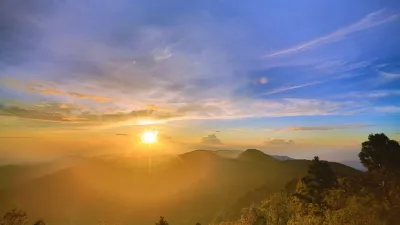 迎接2017第一道曙光 太平山提前開放入園