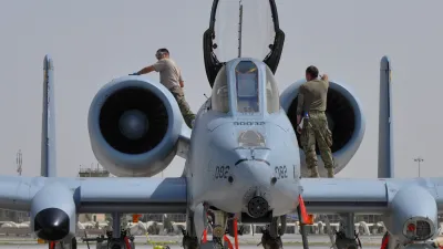 美軍傳奇A-10攻擊機。(資料照,取自美軍DVIDS系統)