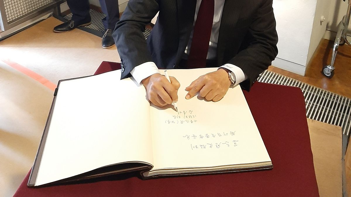 波蘭是第一個和台灣簽署司法互助協定的歐盟國家。法務部長蔡清祥(見圖)曾獲邀到波蘭參加極權政權受難人紀念日活動。(法務部提供) 波蘭是第一個和台灣簽署司法互助協定的歐盟國家。法務部長蔡清祥(見圖)曾獲邀到波蘭參加極權政權受難人紀念日活動。(法務部提供)