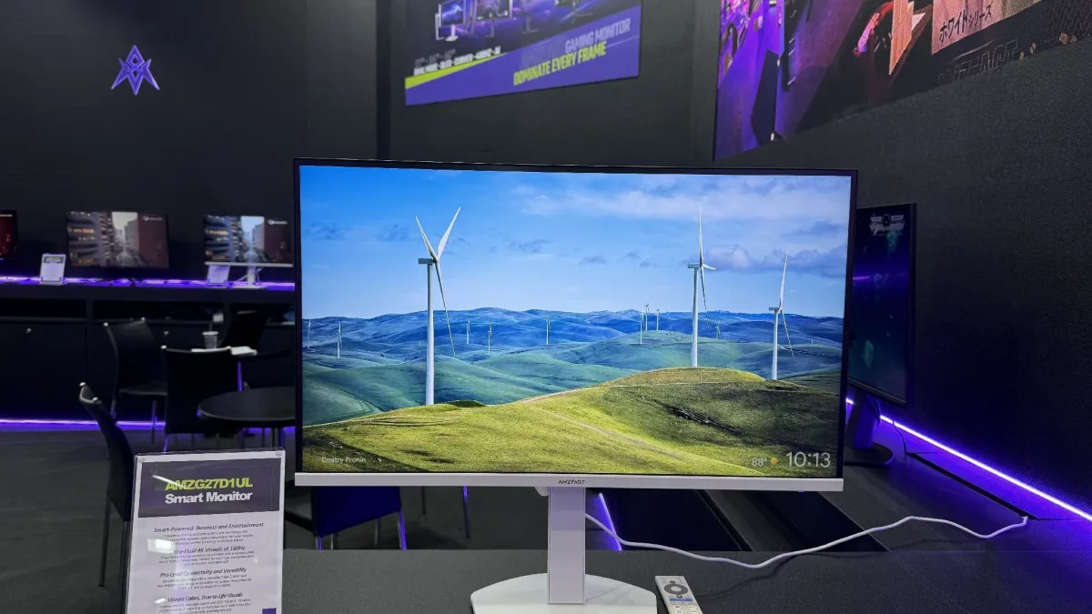 Computex 2026: AMZFAST Expands Beyond Gaming Monitors with Smart Displays, OLED Technology and 400Hz Esports Performance
