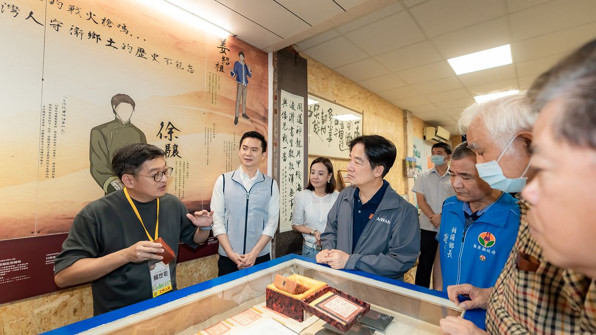 民進黨總統參選人賴清德今(23)日出席「全國客家青年座談會」。(民進黨提供) 民進黨總統參選人賴清德今(23)日出席「全國客家青年座談會」。(民進黨提供)