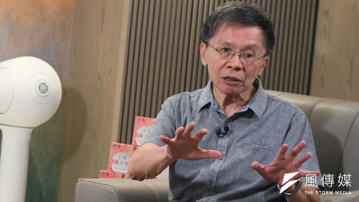 前立委沈富雄(見圖)5日於《風傳媒》網路節目《下班瀚你聊》中形容,民進黨2024總統參選人賴清德像「台灣黑狗」、民眾黨參選人柯文哲是「台灣獼猴」、國民黨參選人侯友宜則為「台灣水牛」。(柯承惠攝)