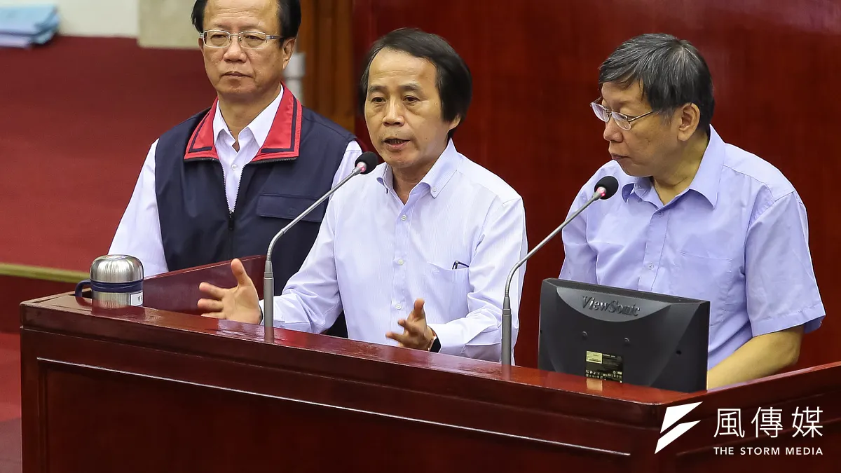 除了小野,台北市副市長林欽榮也出面挺陳其邁。(資料照片,顏麟宇攝) 除了小野,台北市副市長林欽榮也出面挺陳其邁。(資料照片,顏麟宇攝)