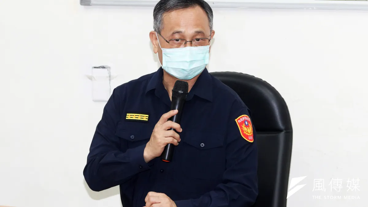 警政署長陳家欽最近一波分局長候用甄試在基層暗潮湧動。(蘇仲弘攝)