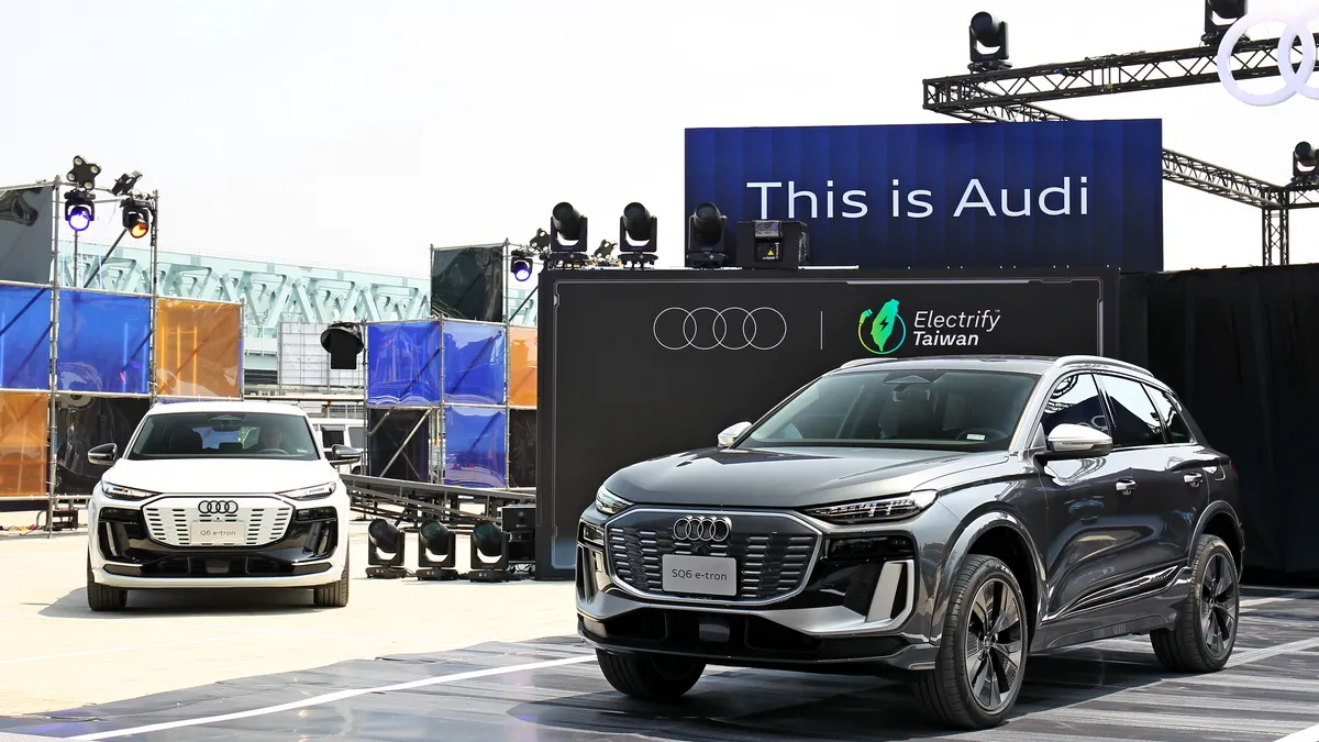 比預售便宜4萬,PPE純電平台首發Audi Q6 e-tron 265萬元起耀然登場