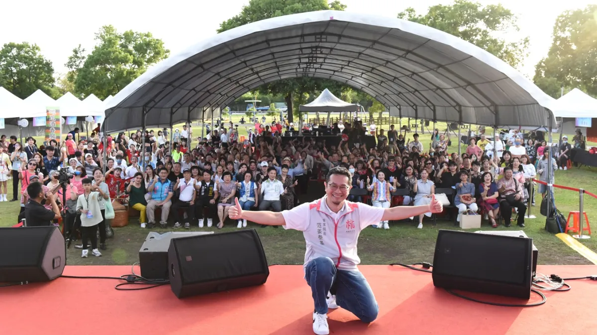 2024桃園客家音樂節吸引眾多民眾共襄盛舉。(圖/桃園市政府客家局提供)