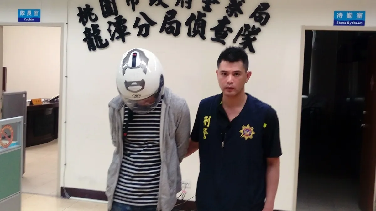 男子偷竊車內財物 眼尖警當場逮起出毒品