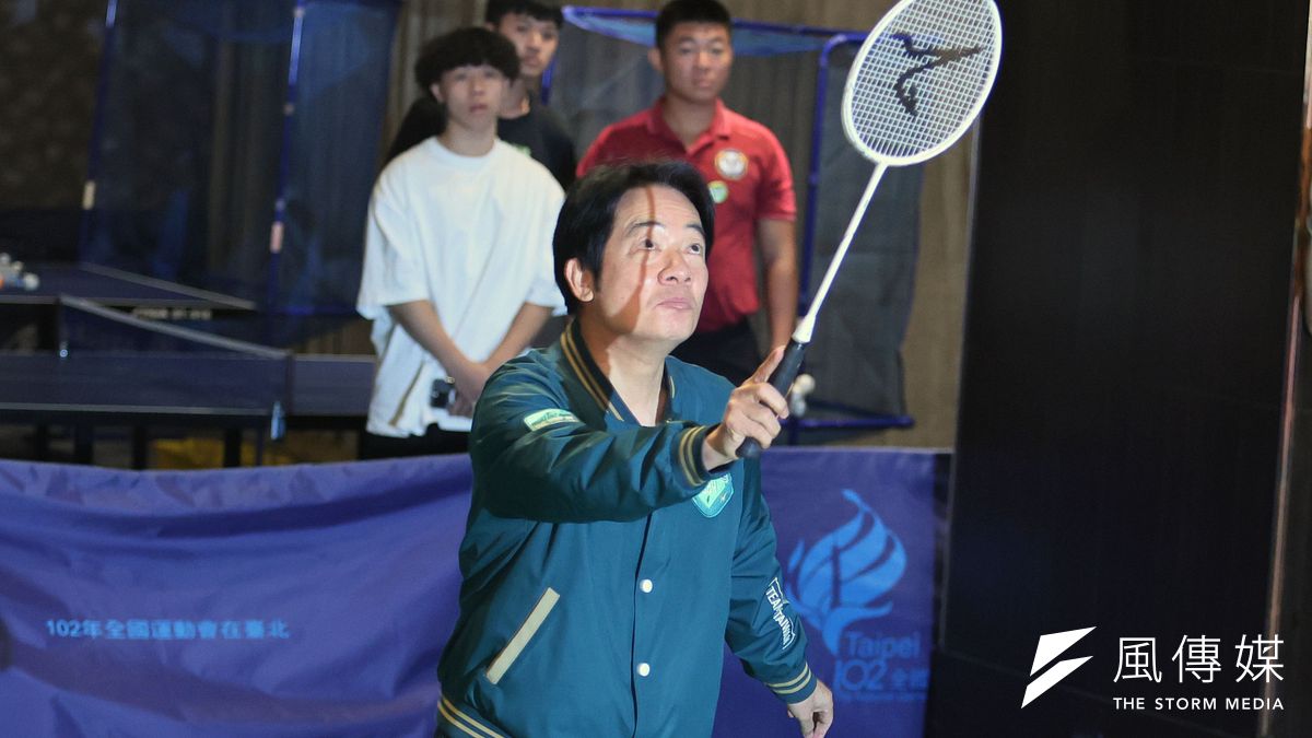 20231108-民進黨總統參選人賴清德8日出席體育Team Taiwan全國體育界挺賴清德後援會成立。(柯承惠攝) 20231108-民進黨總統參選人賴清德8日出席體育Team Taiwan全國體育界挺賴清德後援會成立。(柯承惠攝)