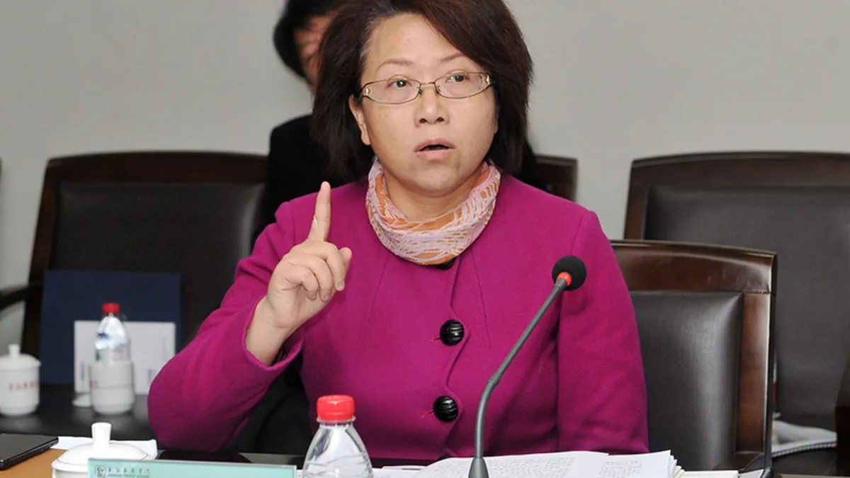 上海市副市長翁鐵慧29日上午抵達台北,將於30日上午正式拜會台北市長柯文哲。(取自上海戲劇學院網站)