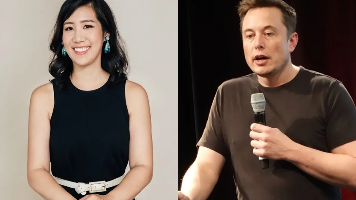 馬斯克叫她滾,這位哈佛華裔女教授如何留下來最後甚至讓馬斯克開懷大笑?(圖/取自黃樂仁臉書、Flickr)