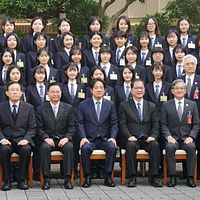 賴清德総統(中央)が法務部調査局調査班第61期修了式に出席。(写真:蔡親傑) 賴清德総統(中央)が法務部調査局調査班第61期修了式に出席。(写真:蔡親傑)