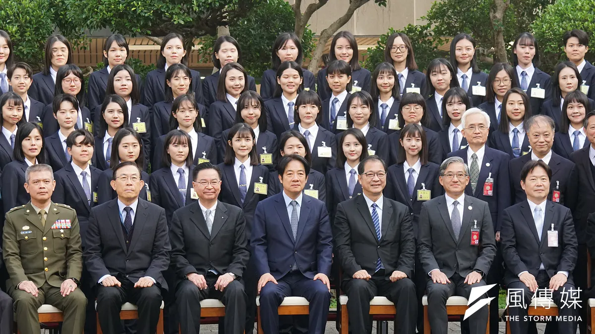 總統賴清德(中)出席法務部調查局調查班第61期結業典禮。(蔡親傑攝) 總統賴清德(中)出席法務部調查局調查班第61期結業典禮。(蔡親傑攝)