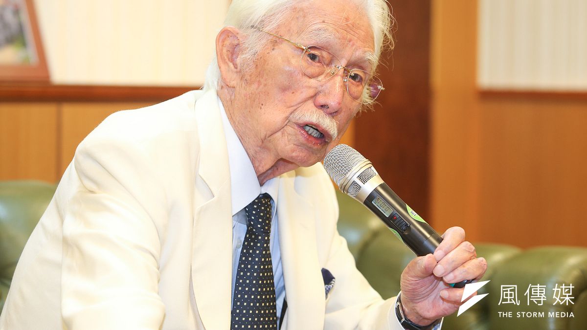 新台灣和平基金會董事長辜寬敏舉行「巴拿馬斷交台灣的因應態度」記者會。(陳明仁攝) 新台灣和平基金會董事長辜寬敏舉行「巴拿馬斷交台灣的因應態度」記者會。(陳明仁攝)