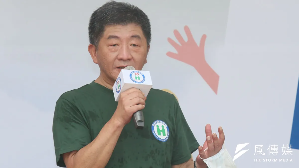 陳時中似乎不甘於只當醫師,更想跨界當藝人。(柯承惠攝)