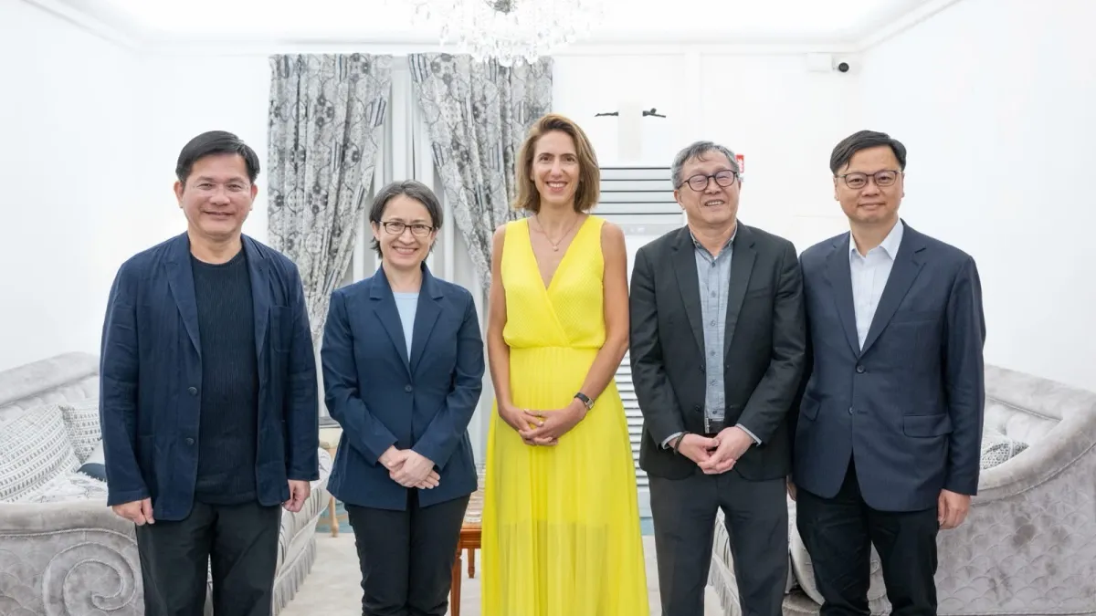 副總統蕭美琴(右二)出席以民主、自由及反威權歷史著稱的「文托泰內歐洲自由與民主論壇」,原本是一場聚焦民主價值的歐洲國際活動,卻迅速演變成北京與台灣之間最新一輪的外交攻防。(資料照,取自林佳龍臉書)