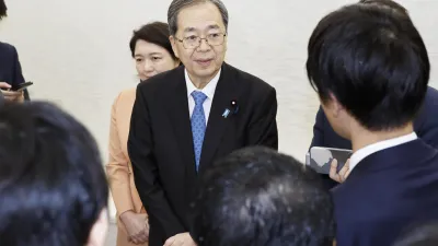 日本公明黨現任黨魁齊藤鐵夫。(美聯社)