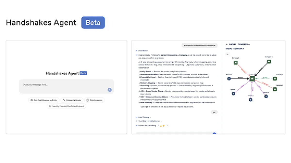 Handshakes Launches AI Agent to Transform Corporate Due Diligence and Investigation