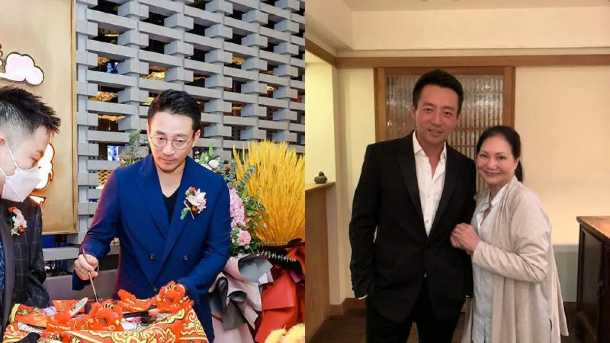 汪小菲低調來台處理工作和官司。(圖/翻攝自微博、FB/汪小菲、S媽)
