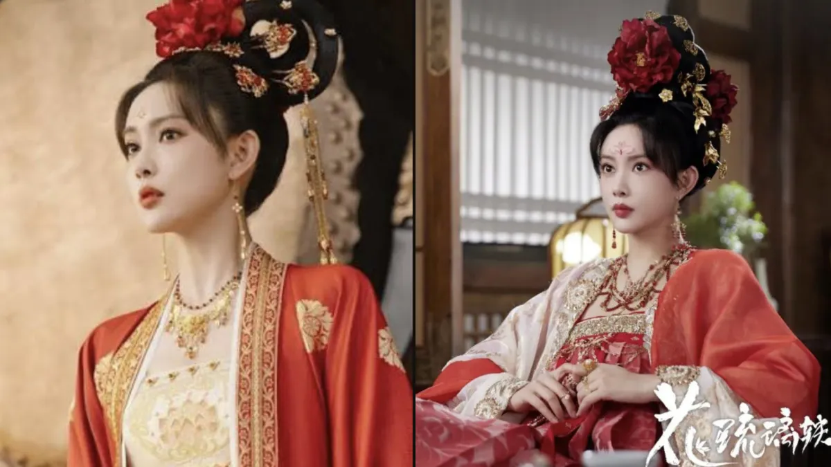 孟子義在《花琉璃軼聞》飾演武將之女花琉璃,從小在邊關長大,懂武藝、兵法,也有很強的觀察力。(圖/取自微博)