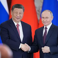 中国の指導者・習近平氏とロシアのプーチン大統領。(AP通信) 中国の指導者・習近平氏とロシアのプーチン大統領。(AP通信)