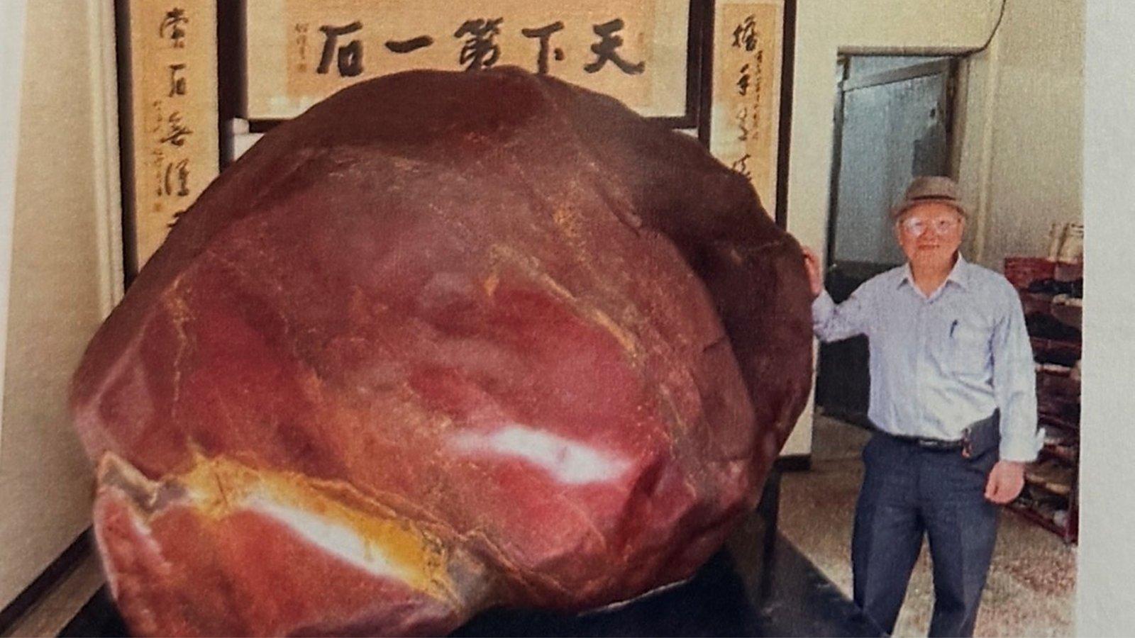 全球唯一9,000公斤紅碧玉現身台北 結合乾隆府志與日治珍貴文獻隆重開展
