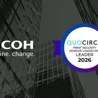 Quocirca again names Ricoh a Print Security Leader for its "device-agnostic" managed security services Quocirca again names Ricoh a Print Security Leader for its "device-agnostic" managed security services
