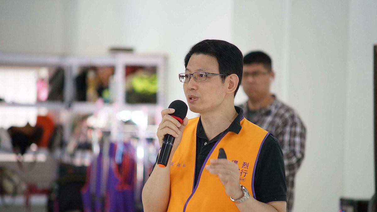 安得烈食物銀行執行長,前國防部發言人羅紹和。(盧逸峰攝) 安得烈食物銀行執行長,前國防部發言人羅紹和。(盧逸峰攝)