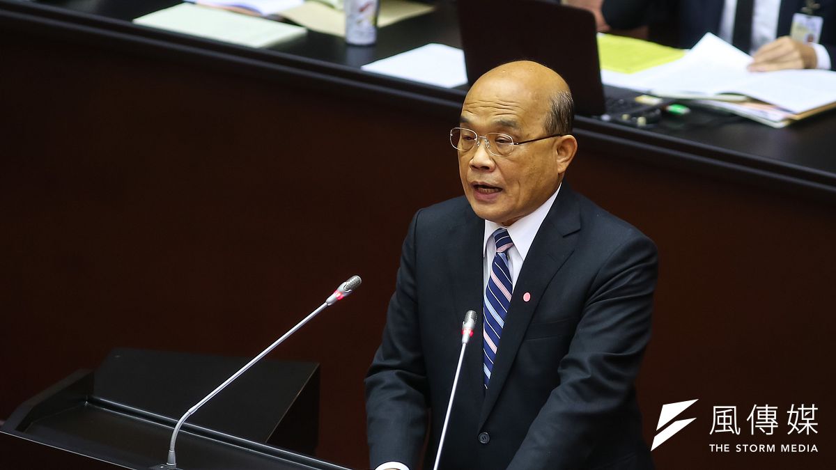 行政院官員今日表示,行政院追加的紓困特別預算,其實有1035.2億元要作為現金發放,政府做法就是「現在是要紓困,未來才是要振興」。圖為行政院長蘇貞昌。(資料照,顏麟宇攝) 行政院官員今日表示,行政院追加的紓困特別預算,其實有1035.2億元要作為現金發放,政府做法就是「現在是要紓困,未來才是要振興」。圖為行政院長蘇貞昌。(資料照,顏麟宇攝)